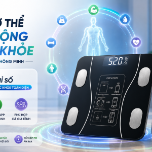 Cân điện tử thông minh - đo chỉ số cơ thể